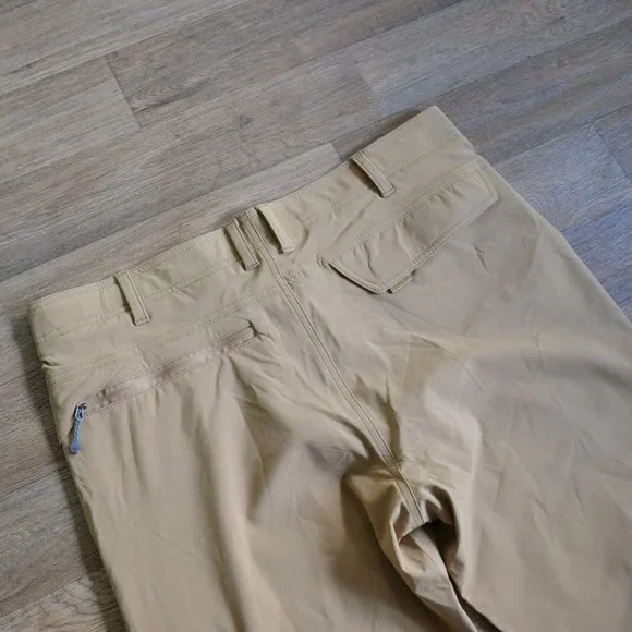 NWT Eddie Bauer Men's Field Guide Saddle Tan Pant Size 38 x 32